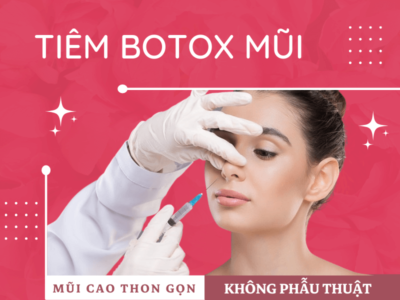 Giới thiệu về phương pháp tiêm botox thu gọn cánh mũi